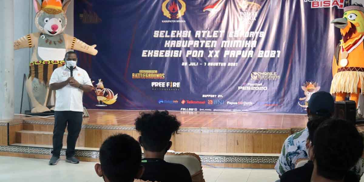 seleksi-atlet-e-sport-eksebisi-pon-xx-papua-di-mimika-dimulai